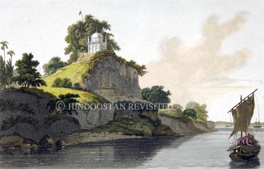 /data/Original Prints/Noteable Artists and Works/HINDOO TEMPLE NEAR CURRAH ON THE EASTERN BANK OF THE RIVER GANGES.jpg